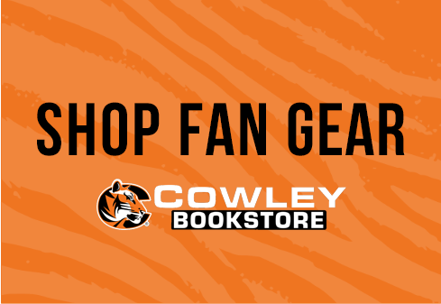 Shop for gear at the Cowley Bookstore